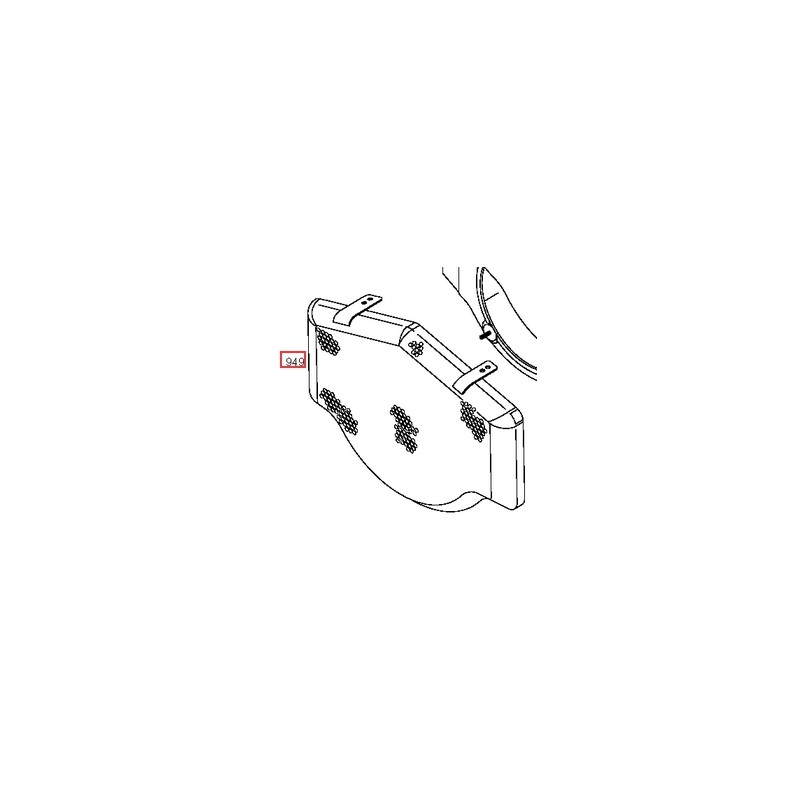 Protecteur de débris pour moteur de tondeuse BRIGGS & STRATTON 690840