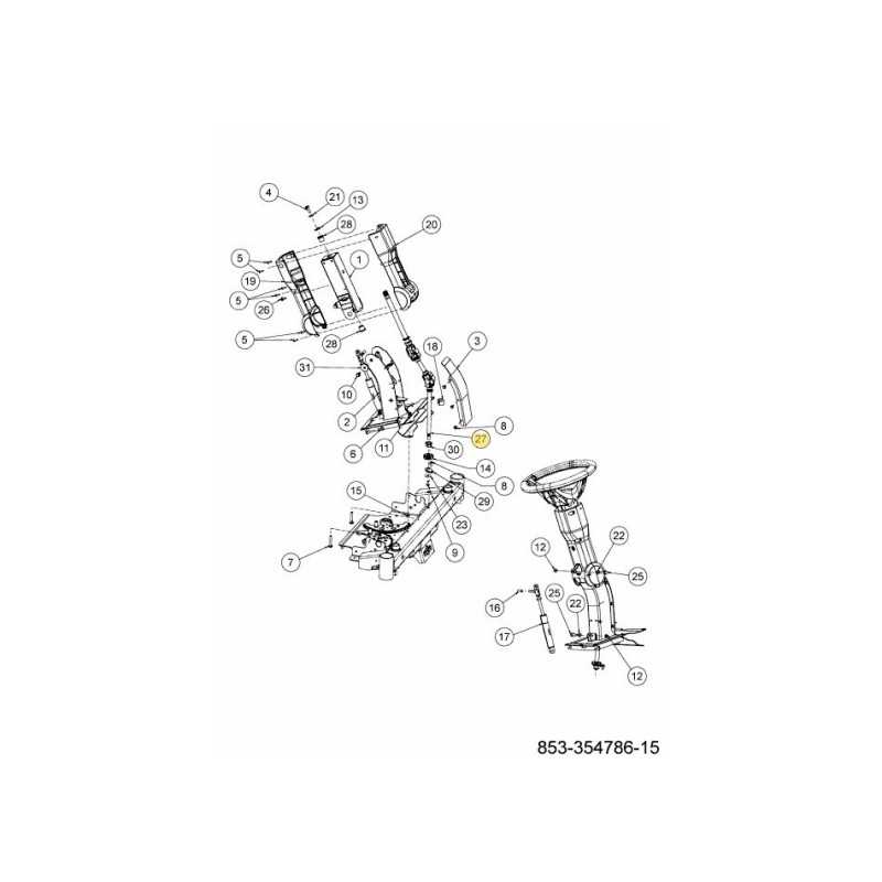 ARBRE DE DIRECTION CPL. 738-07315 ORIGINAL MTD
