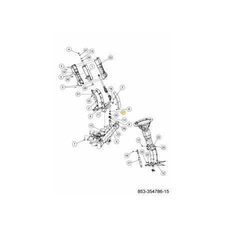 ARBRE DE DIRECTION CPL. 738-07315 ORIGINAL MTD | NewgardenParts.com