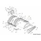 GUARDABARROS TRASERO 786-0113A-CY ORIGINAL MTD