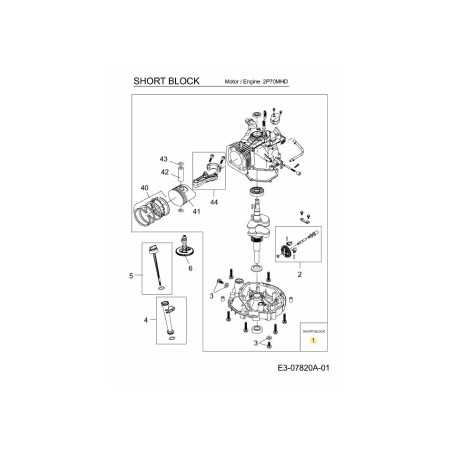 BLOC COURT CPL. 751-10857C MONTÉ ORIGINAL | NewgardenParts.com