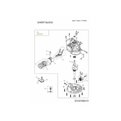 BLOC COURT 751-12682 MONTÉ ORIGINAL | NewgardenParts.com