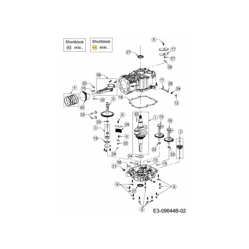 BLOC-MOTEUR 751-16627 ORIGINAL MTD