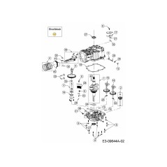BLOC-MOTEUR 751-16646 ORIGINAL MTD | NewgardenParts.com