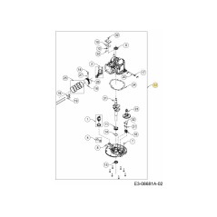BLOC-MÉCANIQUE 651-05181 ORIGINAL MTD | NewgardenParts.com