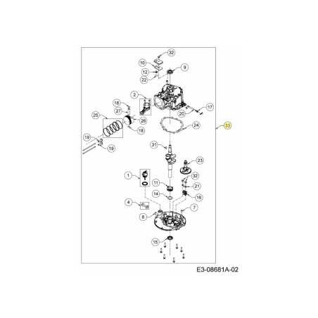 BLOC-MÉCANIQUE 651-05181 ORIGINAL MTD | NewgardenParts.com