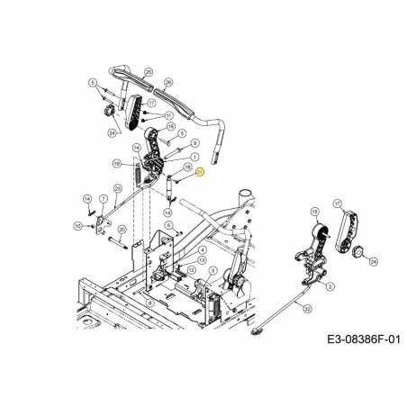 VITE A SPALLA .394X280 738-06055 ORIGINALE MTD | NewgardenParts.com