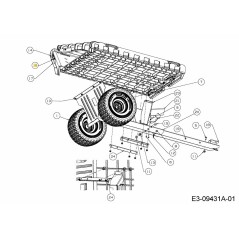 VITE A SPALLA 738-05145 ORIGINALE MTD | NewgardenParts.com