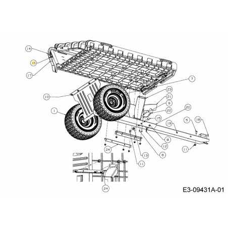 VITE A SPALLA 738-05145 ORIGINALE MTD | NewgardenParts.com