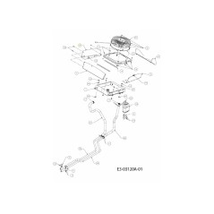 SHROUD:4X4 UV:CAT:LH 707-04895 ORIGINAL MTD