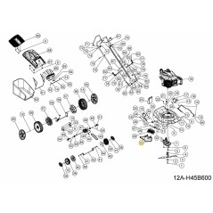 COUVERCLE DE SORTIE LATÉRAL 092.70.008 ORIGINAL MTD | NewgardenParts.com
