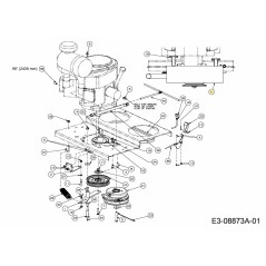 Auspuff KAWASAKI FX850 751-12520A ORIGINAL MTD | NewgardenParts.com