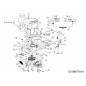 MARMITTA KAWASAKI FX850 751-12520A ORIGINALE MTD