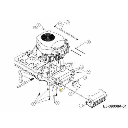 KOHLER TWIN 751-10528B ORIGINAL MTD SCHALLDÄMPFER | NewgardenParts.com