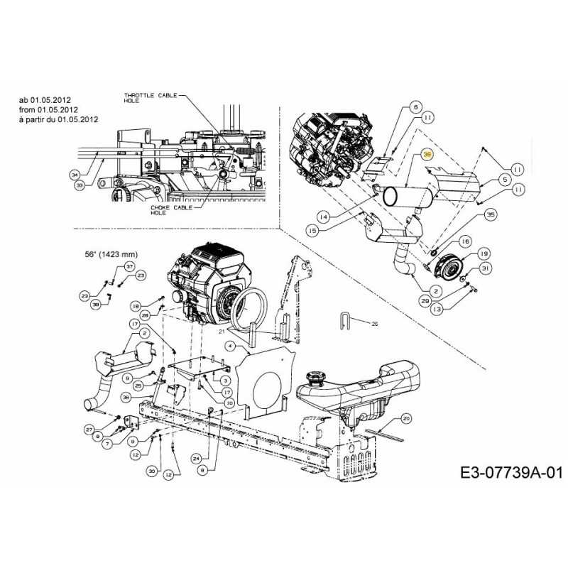 SILENCIEUX D'ÉCHAPPEMENT 751-12647 ORIGINAL MTD