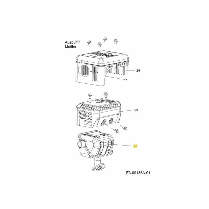 MUFFLER 751-14593 ORIGINAL MTD