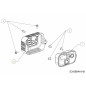 DEFLECTOR DE CALOR 751-15133 ORIGINAL MTD