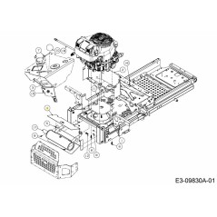 Schalldämpferabdeckung 703-10416 ORIGINAL MTD | NewgardenParts.com