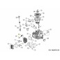 KIT PERNI MARMITTA 8X47 751-14464 ORIGINALE MTD KIT PERNI MARMITTA 8X47 751-14464 ORIGINALE MTD