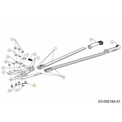 Gleitblock 712-05582 Original MTD | NewgardenParts.com