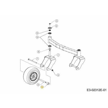 Abstandshalter 750-07910 Original MTD | NewgardenParts.com