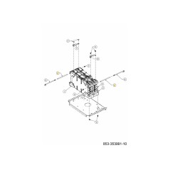 25mm spacer 750-08150 ORIGINAL MTD | NewgardenParts.com