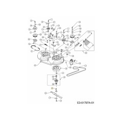 SPINDLE-BLADE 1/PIECE 711-04020 ORIGINAL MTD | NewgardenParts.com
