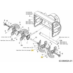 COCLEA ASM LH 684-04151717 ORIGINALE MTD | NewgardenParts.com