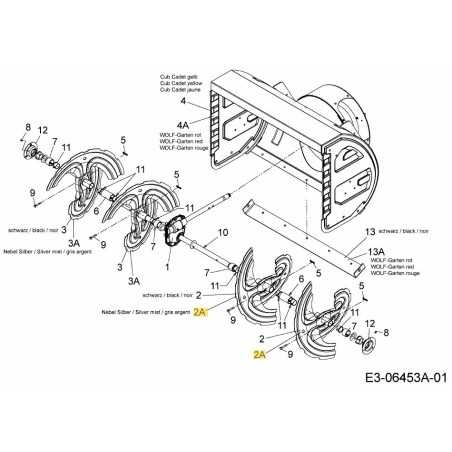 ASSEMBLAGE DE LA TARIE LH 684-04151717 ORIGINAL MTD | NewgardenParts.com