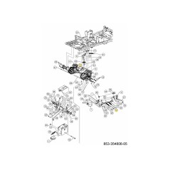 RESSORT DE TENSION 732-08320A ORIGINAL MTD | NewgardenParts.com
