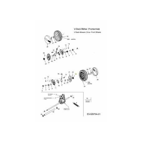 SPRACKET LH 14 TEETH 717-1610 ORIGINAL MTD | NewgardenParts.com