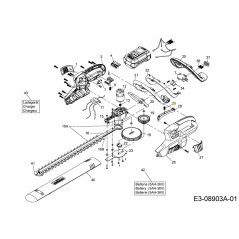 Amortisseur à ressort 732-05276 d'origine MTD