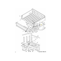 SUSPENSION DE PARE-CHOCS 731-04016 ORIGINAL MTD | NewgardenParts.com