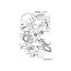 MOTORINO DI AVVIAMENTO SG-2079733 ORIGINALE MTD
