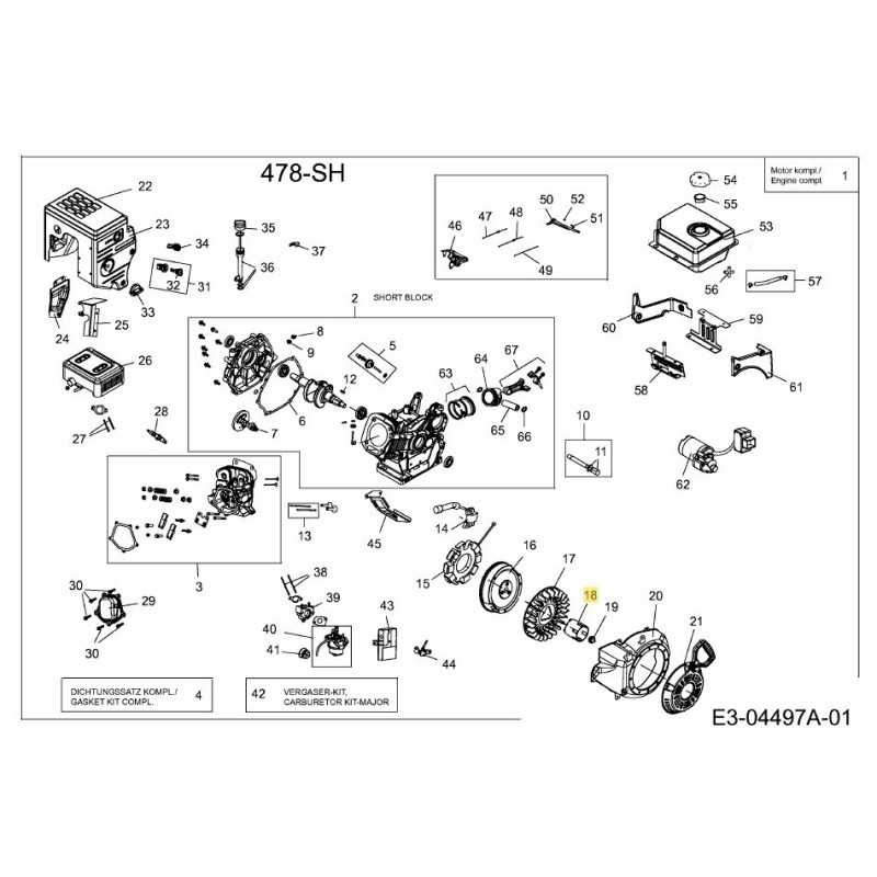 DÉMARREUR 751-11218 ORIGINAL MTD