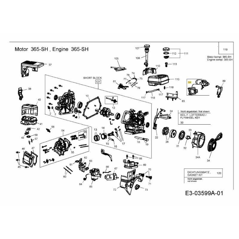 AVVIAMENTO ELETTRICO 751-10688 ORIGINALE MTD