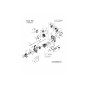 ALLOGGIAMENTO MOTORINO DI AVVIAMENTO MTD ROSSO 753-06314 ORIGINALE MTD