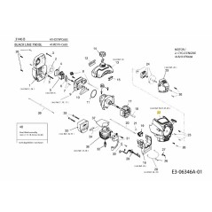 MOTORINO DI AVVIAMENTO HSG ASM 753-06301 ORIGINALE MTD