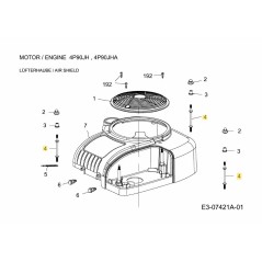 PERNO DEL CARBURADOR 710-05304 ORIGINAL MTD | NewgardenParts.com
