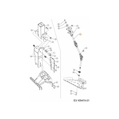 ARBRE DE DIRECTION CPL. 717-05424 ORIGINAL MTD | NewgardenParts.com