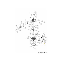 BOMBA DE ACEITE DE BOLA DE ACERO 751-15588 ORIGINAL MTD | NewgardenParts.com