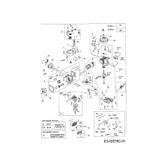 STOP-SCHALTER UND BREMSE 751-10321 ORIGINAL MTD