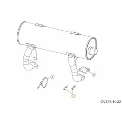 SCHRAUBE KH-004608 ORIGINAL MTD | NewgardenParts.com