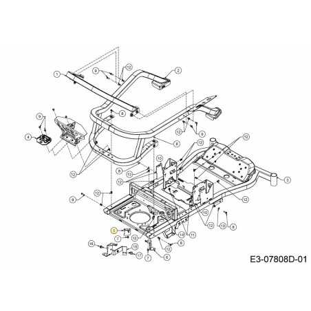 SUPPORTO TRASMISSIONE SX 703-21464637 ORIGINALE MTD | NewgardenParts.com