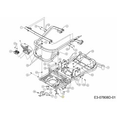 SUPPORTO TRASMISSIONE RH 703-21465637 ORIGINALE MTD | NewgardenParts.com