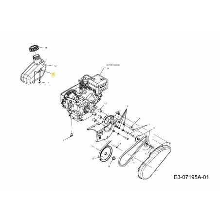 Armaturenbrett-Kraftstofftank 747-05513 Original MTD | NewgardenParts.com
