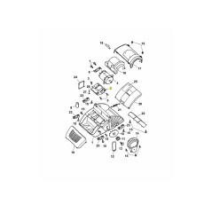 MOTOR SUPPORT UV32EV 3632148 ORIGINAL MTD
