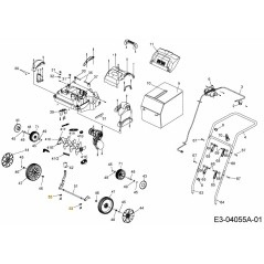 SUPPORT D'ESSIEU 731-10153 ORIGINAL MTD | NewgardenParts.com