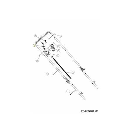 SW ASM:KEY:PUSH 631-05131A ORIGINAL MTD | NewgardenParts.com
