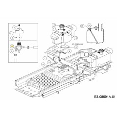 Kraftstoffabsperrventil 751-14526 Original MTD